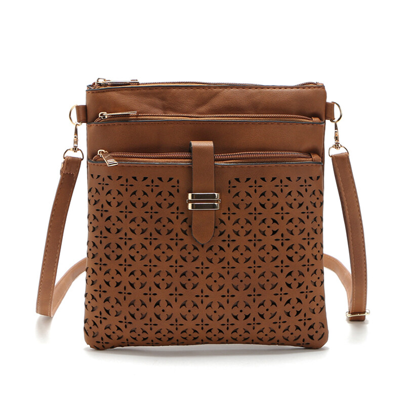 2024. Modna mala torba Ženske kurirske torbe Mekana PU kožna izdubljena torba preko ramena za žene Spojke Bolsas Femininas Bolsa