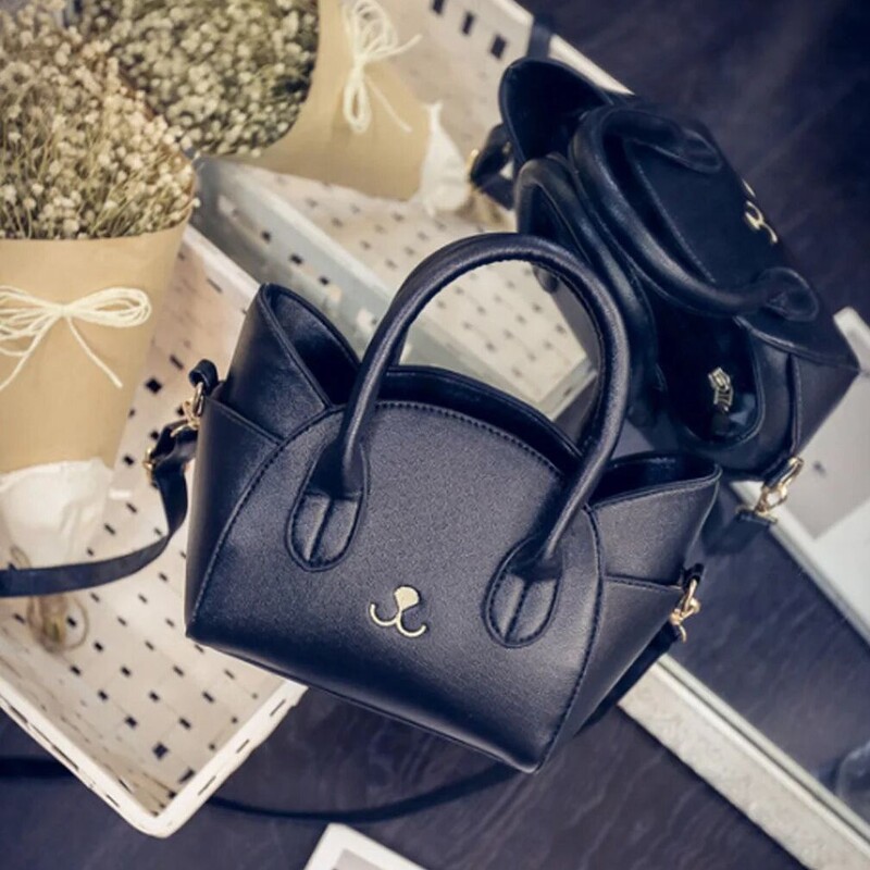 Ženska torba na rame Torbica Slatka ručna torbica Torbe preko ramena Uzorak čačkalice Ženski paket Ručna torbica Messenger torba Torba s mačjim krilima