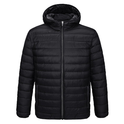 TACVASEN muška pufer jakna s kapuljačom Vodoodbojni topli prošiveni kaput Jesen Zima Lagana vjetrovka Skijanje na snijegu Planinarenje