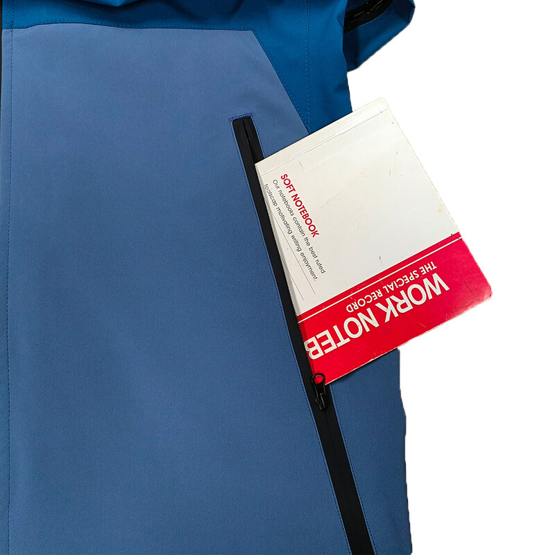 Vodootporna jakna s kapuljačom, 3-slojna, lagana, sportska odjeća na otvorenom, DWR tehnologija, planinarenje, penjanje