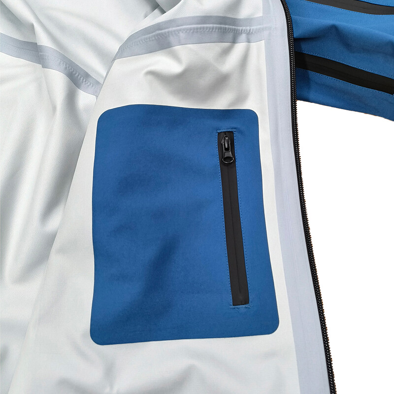 Vodootporna jakna s kapuljačom, 3-slojna, lagana, sportska odjeća na otvorenom, DWR tehnologija, planinarenje, penjanje