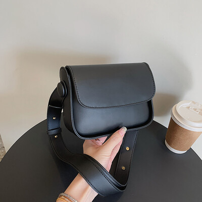 Retro ručna torba Ležerna ženska torba na rame Modna tekstura Svestrane torbe preko ramena Kožna torba s kopčom Luksuzni dizajner