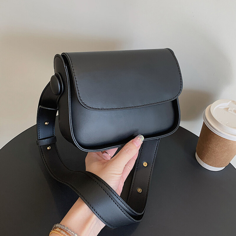 Retro ručna torba Ležerna ženska torba na rame Modna tekstura Svestrane torbe preko ramena Kožna torba s kopčom Luksuzni dizajner