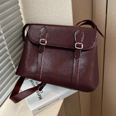 Vintage ženska torba na rame velikog kapaciteta Ženske torbice Ručne torbice Pu kožne ženske torbe za kurikulu Torba za knjige za studente