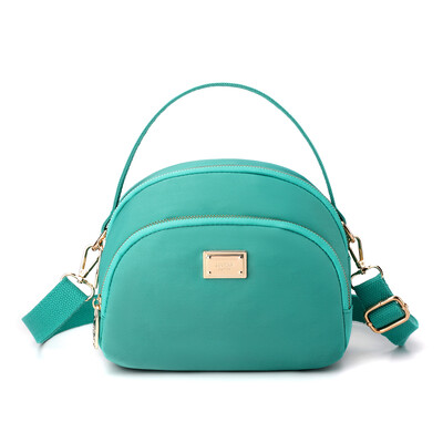 Modne male torbe na rame Ženska torba s dvoslojnim džepovima Ležerna torbica Najlonska vodootporna torba preko ramena Ženska kurirska torba Torbice