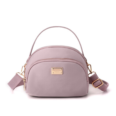 Modne male torbe na rame Ženska torba s dvoslojnim džepovima Ležerna torbica Najlonska vodootporna torba preko ramena Ženska kurirska torba Torbice