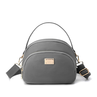 Modne male torbe na rame Ženska torba s dvoslojnim džepovima Ležerna torbica Najlonska vodootporna torba preko ramena Ženska kurirska torba Torbice