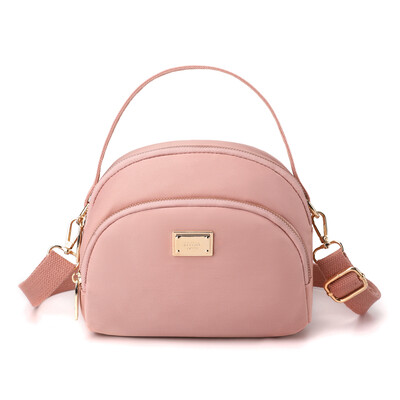 Modne male torbe na rame Ženska torba s dvoslojnim džepovima Ležerna torbica Najlonska vodootporna torba preko ramena Ženska kurirska torba Torbice