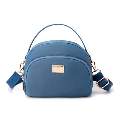 Modne male torbe na rame Ženska torba s dvoslojnim džepovima Ležerna torbica Najlonska vodootporna torba preko ramena Ženska kurirska torba Torbice