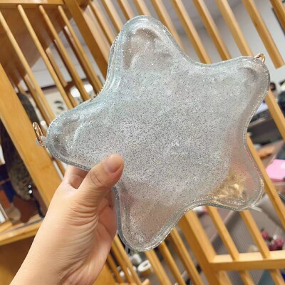 Ženske torbe sa zvijezdama sa smiješnim crtanim filmovima Višebojni lanci na rame Bolsas Feminina Izuzetne prijenosne torbice Modne Bolsos Mujer