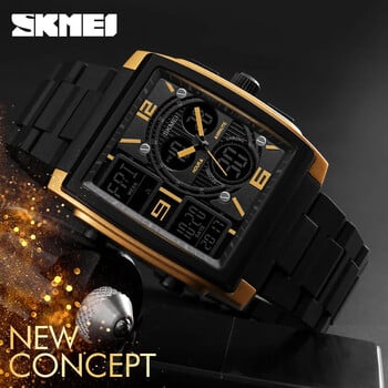 SKMEI 1274 Quartz Electronic Wristwatches Ανδρικό Πολυτελές Ψηφιακό Ρολόι Ανδρικό Αθλητικό Αδιάβροχο Αντρικό Ρολόι Αντίστροφη μέτρηση