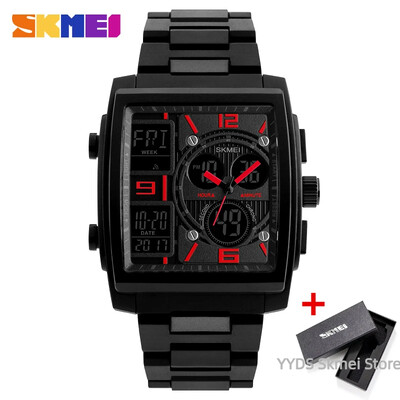 SKMEI 1274 Quartz Electronic Wristwatches Ανδρικό Πολυτελές Ψηφιακό Ρολόι Ανδρικό Αθλητικό Αδιάβροχο Αντρικό Ρολόι Αντίστροφη μέτρηση