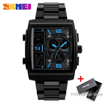 SKMEI 1274 Quartz Electronic Wristwatches Ανδρικό Πολυτελές Ψηφιακό Ρολόι Ανδρικό Αθλητικό Αδιάβροχο Αντρικό Ρολόι Αντίστροφη μέτρηση