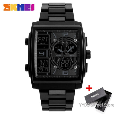 SKMEI 1274 Quartz Electronic Wristwatches Ανδρικό Πολυτελές Ψηφιακό Ρολόι Ανδρικό Αθλητικό Αδιάβροχο Αντρικό Ρολόι Αντίστροφη μέτρηση