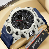 SANDA LED digitalni muški sat G Style Military Sports Electronic Double Display Datum Vodootporni kvarcni sat Relogio Masculino