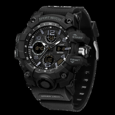 SANDA LED digitalni muški sat G Style Military Sports Electronic Double Display Datum Vodootporni kvarcni sat Relogio Masculino