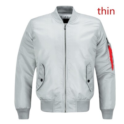 Άνοιξη Φθινόπωρο Υψηλής Ποιότητας Ma1 Χοντρό και Λεπτό Στρατό Πράσινη Μοτοσικλέτα Ma-1 Aviator Pilot Air Force Men Bomber Jacket Plus Size 8XL