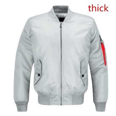 Άνοιξη Φθινόπωρο Υψηλής Ποιότητας Ma1 Χοντρό και Λεπτό Στρατό Πράσινη Μοτοσικλέτα Ma-1 Aviator Pilot Air Force Men Bomber Jacket Plus Size 8XL