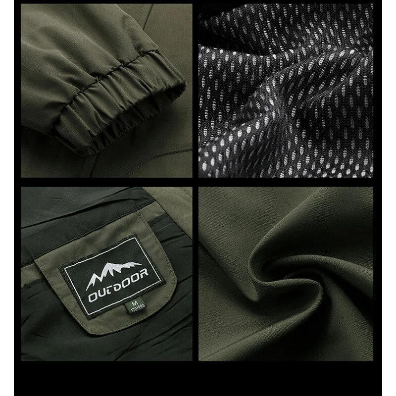 Muška tehnička ležerna jakna otporna na vjetar crna zelena vojna bomber jakna 2022 Load Proljeće Jesen Odjeća Oversize 6XL 7XL 8XL