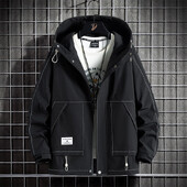 Za 2024. Nova godina Proljeće Jesen Cargo Zelene crne muške oversize 7XL 8XL brenda s patentnim zatvaračem Fashion Tactics Vojne jakne