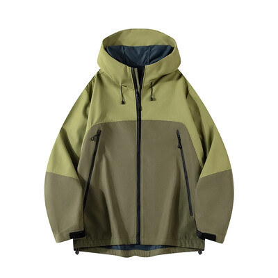 Nove muške vanjske jakne Muške proljetne ležerne jakne s kapuljačom Kaputi Muške jesenske vodootporne modne marke vjetrovke Jakne muške 3XL