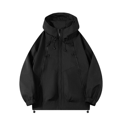 Nove muške vanjske jakne Muške proljetne ležerne jakne s kapuljačom Kaputi Muške jesenske vodootporne modne marke vjetrovke Jakne muške 3XL