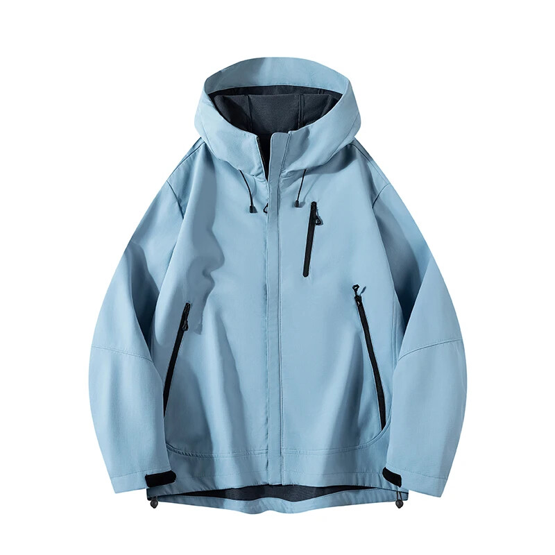 Nove muške vanjske jakne Muške proljetne ležerne jakne s kapuljačom Kaputi Muške jesenske vodootporne modne marke vjetrovke Jakne muške 3XL