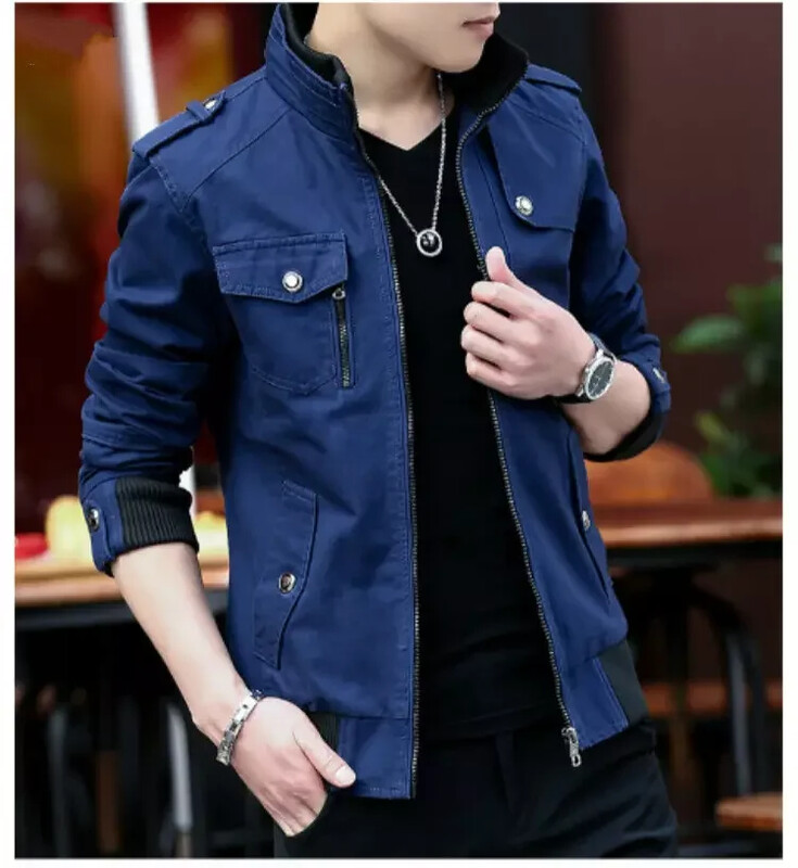 TPJB modna vojna vojna jakna Zelena bomber jakna samostojeći zimski kaput za muškarce Streetwear Chamarras Para Hombre velika veličina 5XL