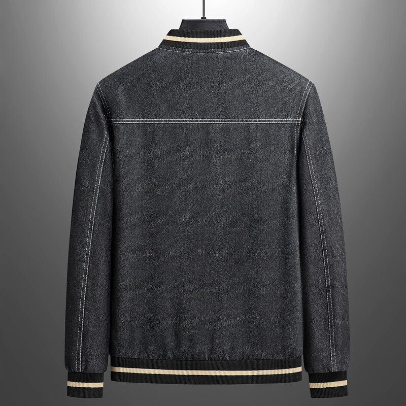 2023. aasta talvine meeste teksajakk, paks fliis, soojad mantlid, mood Klassikalised lahtised biker-teksad jakk Välirõivad meeste kauboirõivad