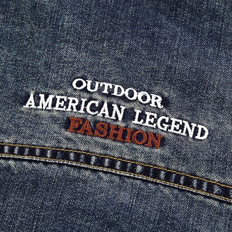 Nova muška traper jakna Gornja odjeća Proljeće Jesen Zima Europska i američka jakna na rever Trendy muška jakna