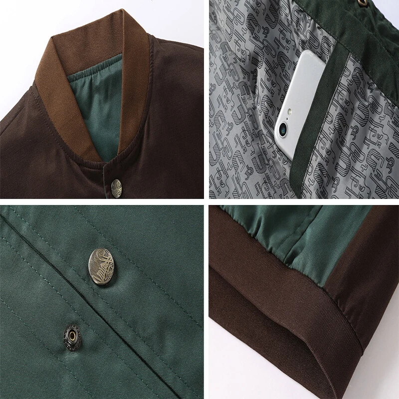 Hip hop tanki pilotski kaputi Muške bejzbol vjetrovke Kaputi Odjeća Proljeće Jesen Muška bomber jakna Modna muška ulična odjeća