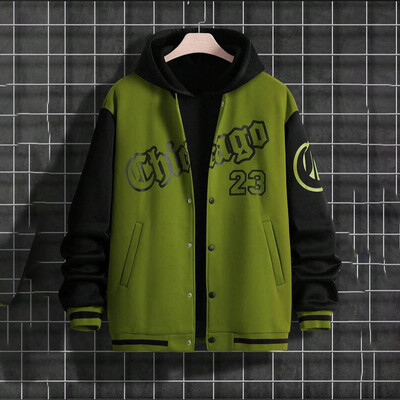 Muške proljetne i jesenske modne marke American Baseball kaput široke ležerne jakne za muškarce