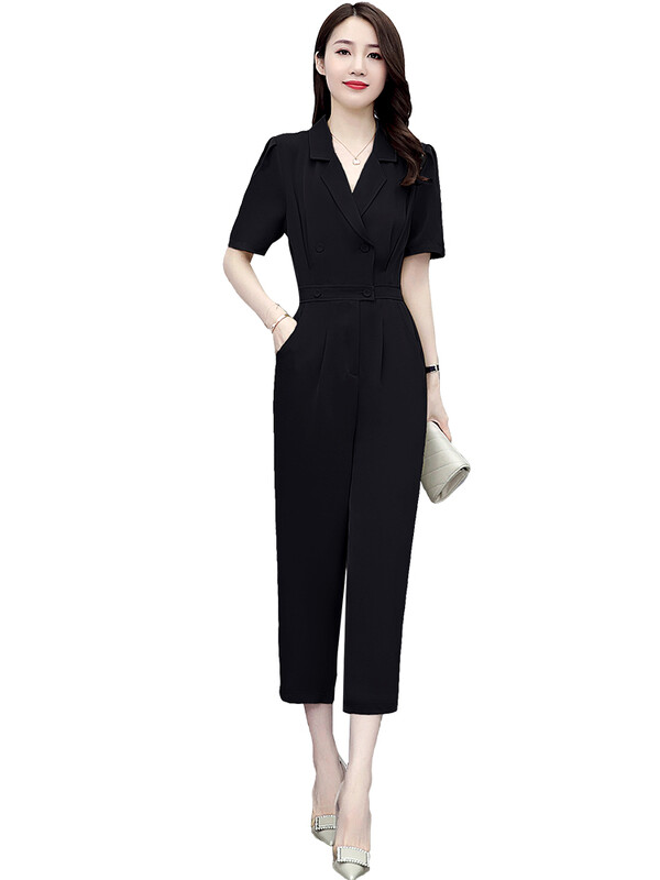 Ljetni ženski seksi kombinezon 2024 Streetwear Bodi bez rukava s V-izrezom Jednobojni sportski kombinezon Street Wear Romper T122