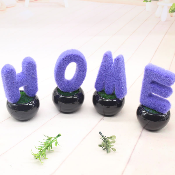 Opremanje doma Volim umjetno cvijeće kreativne zelene biljke male biljke u saksiji radni stol dnevna soba spavaća soba mini ukrasni bonsai