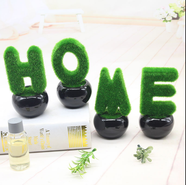 Opremanje doma Volim umjetno cvijeće kreativne zelene biljke male biljke u saksiji radni stol dnevna soba spavaća soba mini ukrasni bonsai