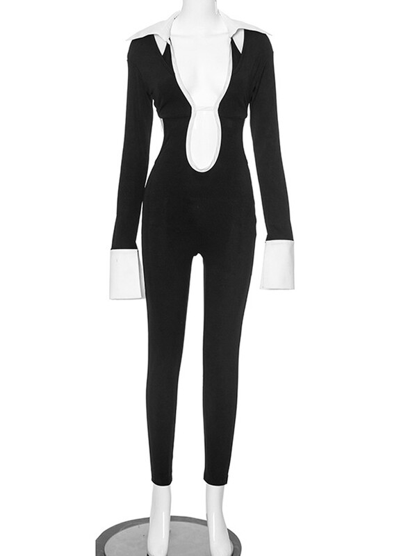 Kricesseen Ženske kratke hlače s crnom kravatom Modni ženski pripijeni poslovni kombinezoni Kombinezoni Odjeća za noćne klubove