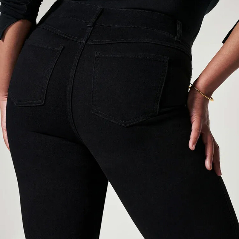 Naiste teksad Moodsad teksad Stretch Flare teksad Tõmbavad teksapüksid Tavalised teksad kõrge vöökohaga