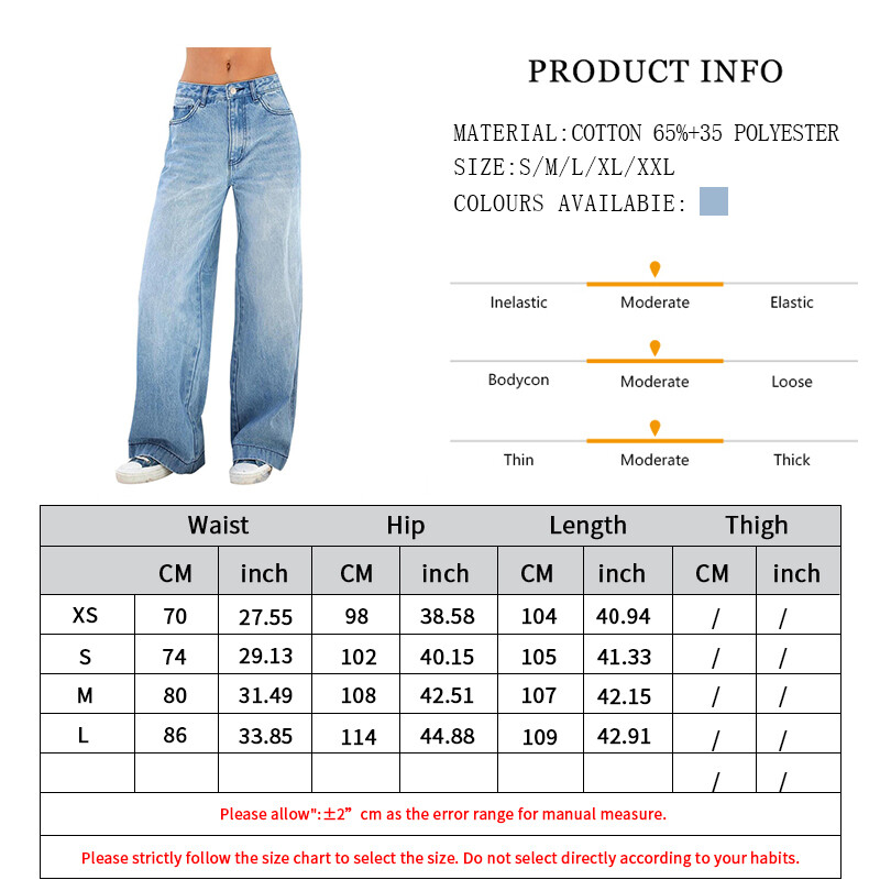 Ženske traperice na devet točaka s elastičnim pojasom, labavim srednje visokim strukom, svestrane harem hlače za proljeće i ljeto, tanke hlače na devet točaka