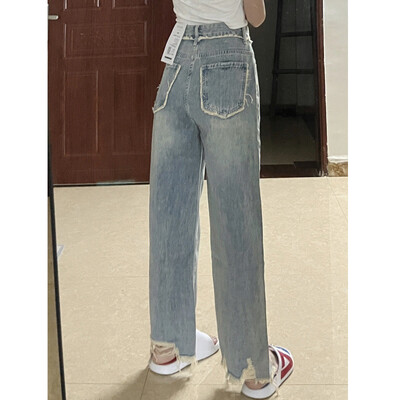 S-5xl traper traperice Ženske vintage s kićankama Udobne hlače u europskom stilu za sve vrste, modne ulične hlače za učenice, prozračne