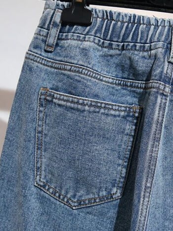 Vintage High Waist Big Size 5xl Harem Jeans Straight Denim Pants Strecth Baggy Vaqueros New Trend Trousers Woman Casual Spodnie