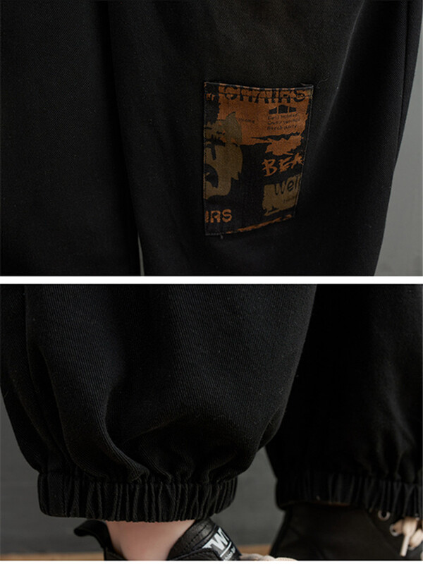 2024 vara coreeană nou design salopetă femei imprimeu denim salopete dama vintage blugi supradimensionați fată stil punk pantaloni femei