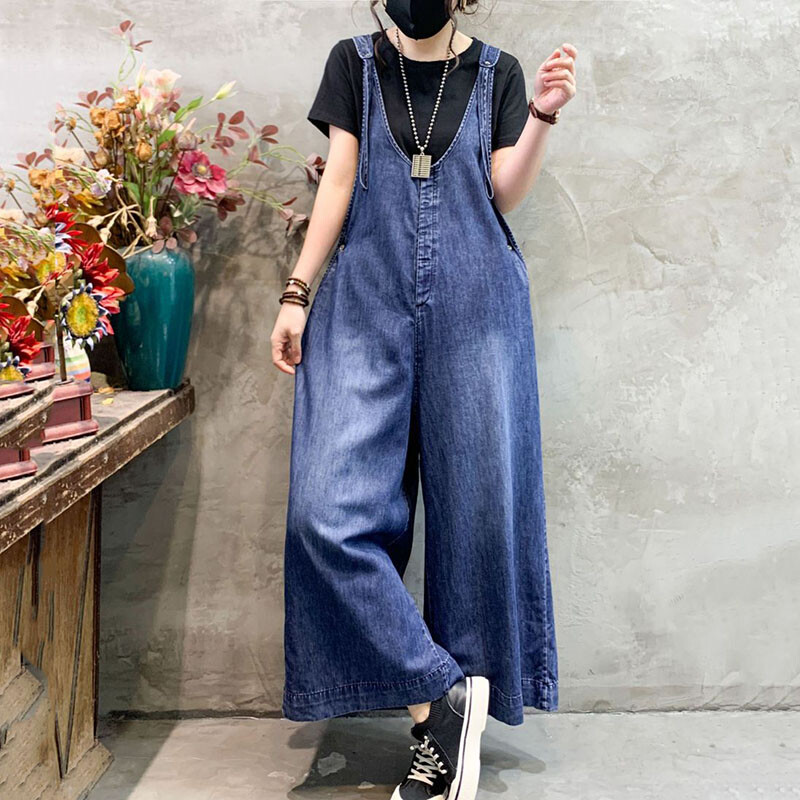 Uued ülisuured naiste teksapüksid, suvised tänavarõivad, traksid kõrge vöökohaga, sirge laia säärega Teksad, naiste vabaaja pükste püksid