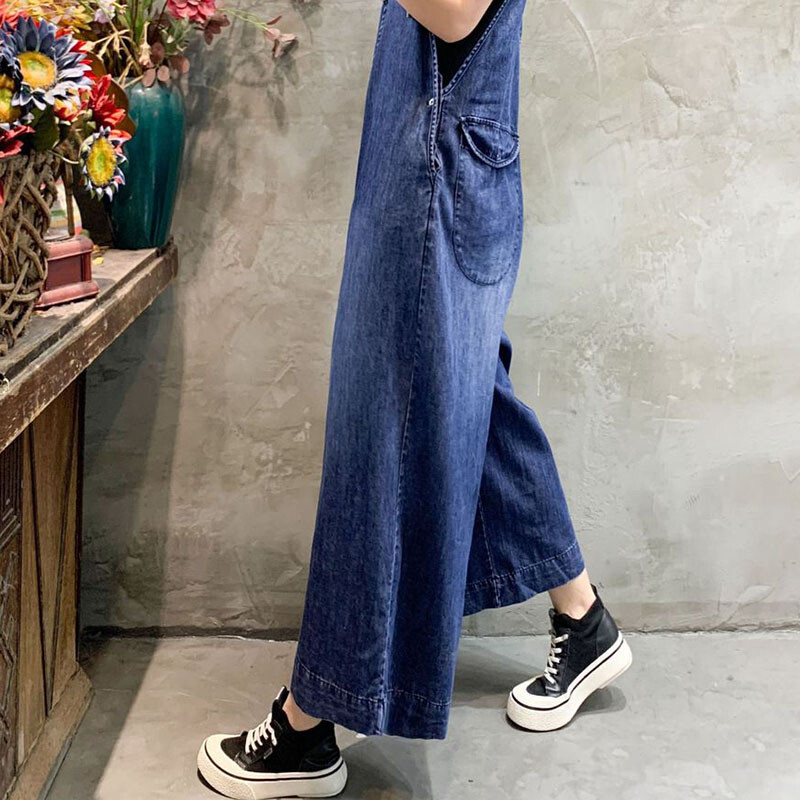 Uued ülisuured naiste teksapüksid, suvised tänavarõivad, traksid kõrge vöökohaga, sirge laia säärega Teksad, naiste vabaaja pükste püksid