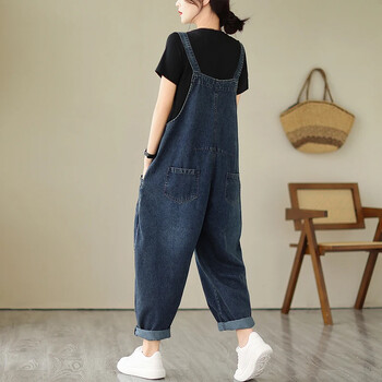 Loose oversized τζιν φόρμες και γυναικείες φόρμες Vintage Streetwear Wide Leg Cargo φαρδύ παντελόνι Τζιν φόρμες ZL521