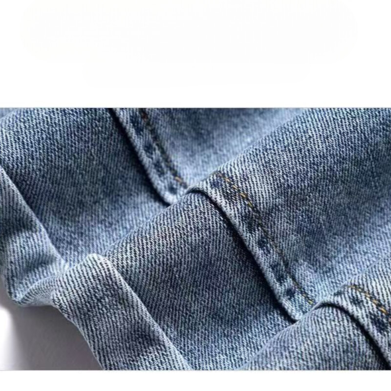 Γυναικεία μοντέρνα φαρδιά τζιν χαρέμι με λάστιχο στη μέση και στον αστράγαλο, ψηλόμεσο παντελόνι Cargo για γυναίκες - Μπλε τζιν Streetwear