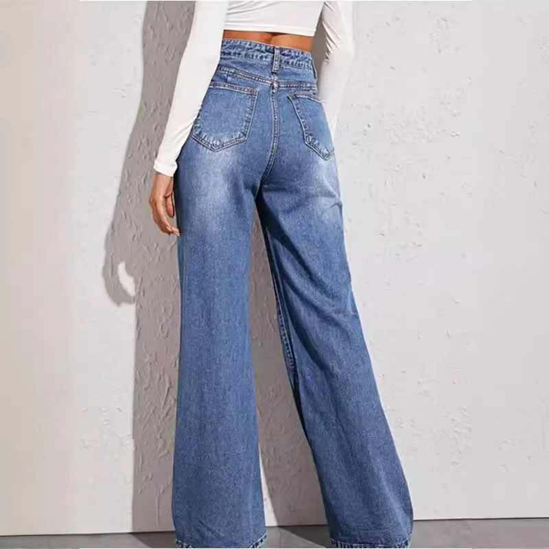 Traperice širokih nogavica Ženske europsko-američke prekogranične trgovine Mačkasti nokti Konjske tajice Modna ležerna odjeća