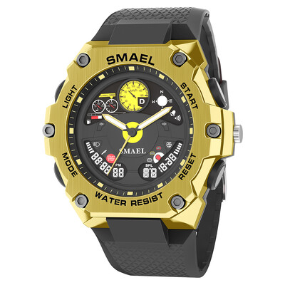 Uued spordikellad meestele sõjaväekellad sõjaväe digitaalsed LED-käekellad aaa kellad meeste 8092 elektroonilised kellad digitaalsed LED-i