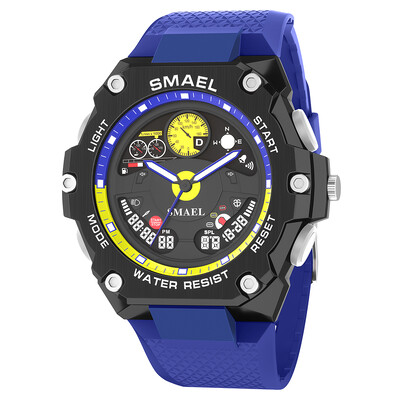 Uued spordikellad meestele sõjaväekellad sõjaväe digitaalsed LED-käekellad aaa kellad meeste 8092 elektroonilised kellad digitaalsed LED-i