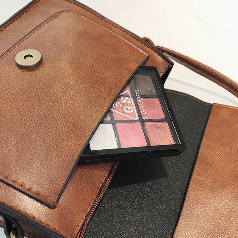 JIAMEN Nove vintage ženske preklopne modne ležerne kožne torbe na rame Ženska torba preko ramena Elegantna torbica s omotom