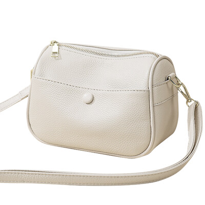 Visokokvalitetne mekane goveđe kože Ženske torbe preko ramena Luksuzne višeslojne ležerne torbice od prave kože Ženska torbica Sac2024